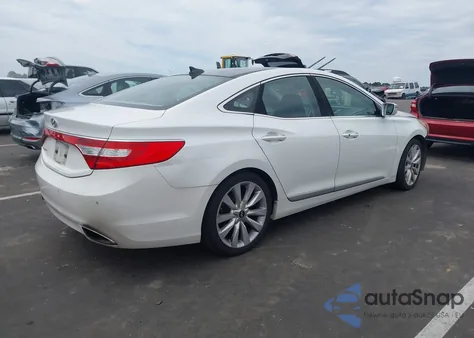 2013 Hyundai Azera z USA, uszkodzony, nr VIN KMHFH4JG7DA287466